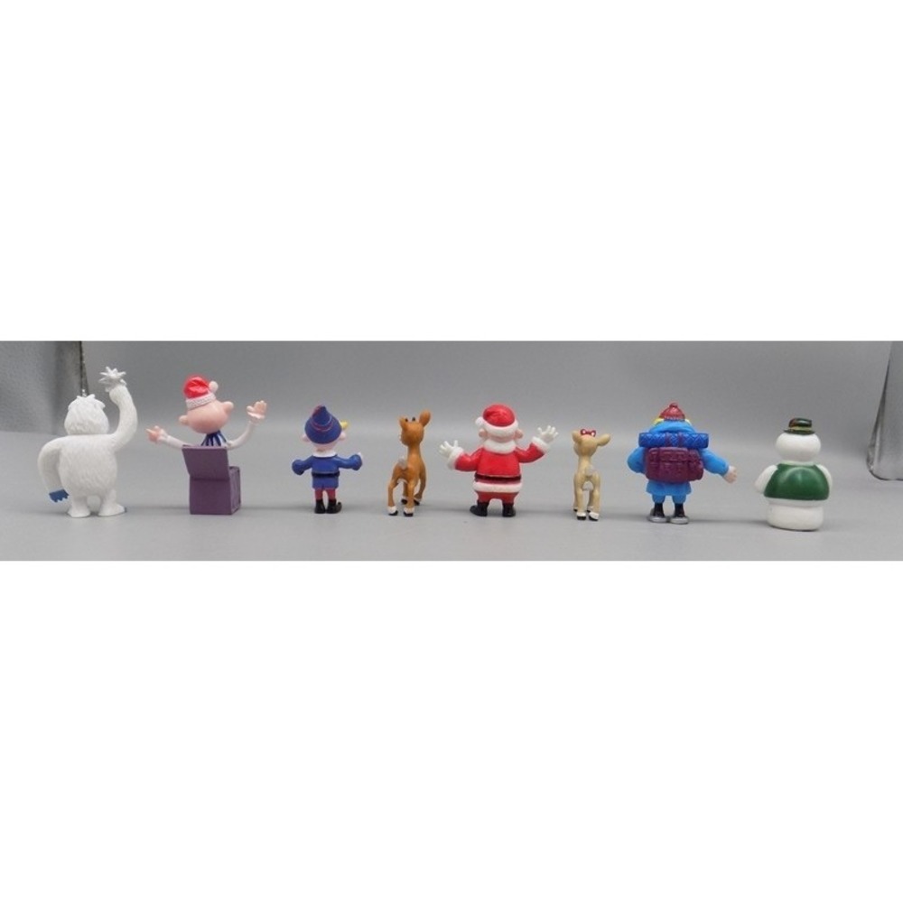 8 Rudolph The Red Nosed Reindeer PVC Figures Licensed Beverly Hills Teddy Bear - Picture 5 of 9